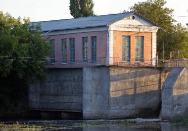 Eski küçük hidro Ukrayna, Bohuslav city yakınındaki Ros Nehri üzerinde inşa 1951 yılında