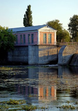 Eski küçük hidro Ukrayna, Bohuslav city yakınındaki Ros Nehri üzerinde inşa 1951 yılında