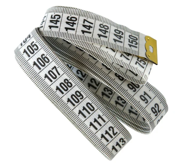 Tape Measure Measuring Tape Flexible Ruler Used Measure Distance — Stock Photo, Image