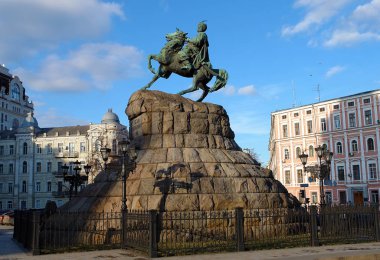 Hetman Bogdan Khmelnitsky heykel