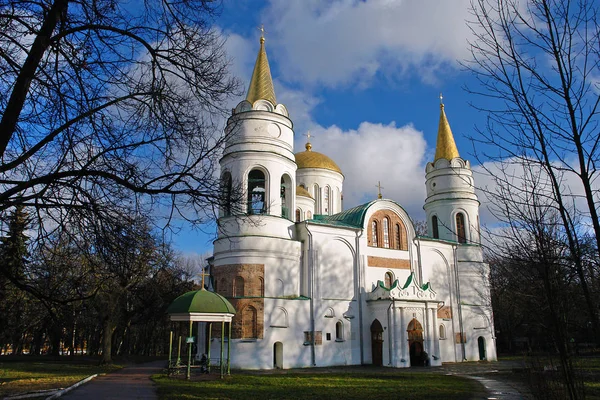 Transfiguration Cathedral in Chernihiv — Stock Photo, Image