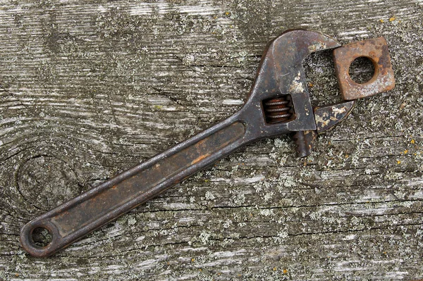 Rusty antique wrenches