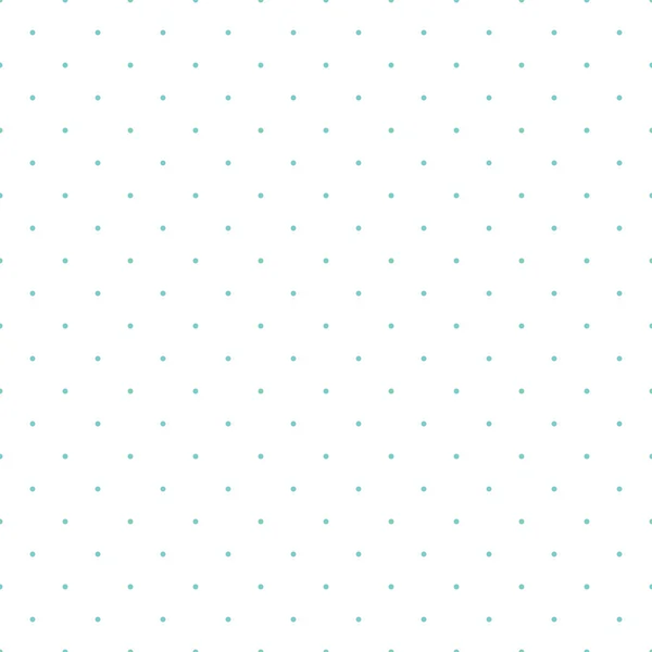 Licht blauw polka dot naadloos patroon op de witte achtergrond, een — Stockfoto
