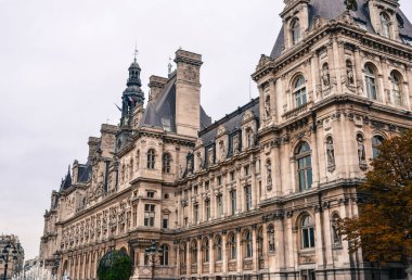 Paris, Fransa - 2 Ekim 2018. Cityscape, Paris, Fransa. Paris üçüncü sırada yer 2017 yılında dünyanın en çok ziyaret edilen seyahat hedef.