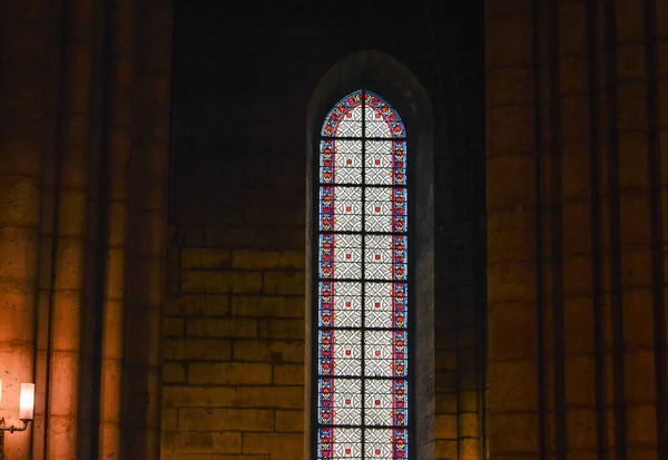 Paris Fransa Ekim 2018 Notre Dame Paris Katedral Fransız Gotik — Stok fotoğraf