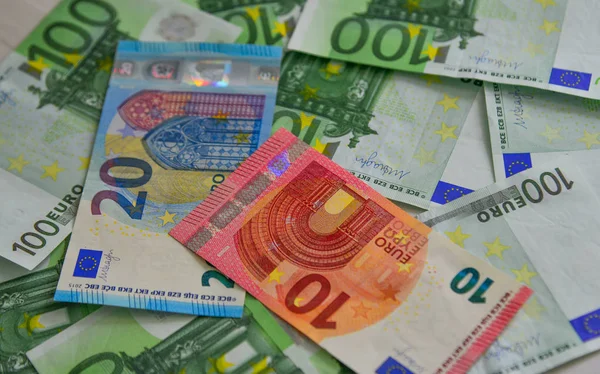Ευρώ Eur Billnote Υπόβαθρο Νόμισμα Της Ευρωζώνης Και Των Οργανισμών — Φωτογραφία Αρχείου