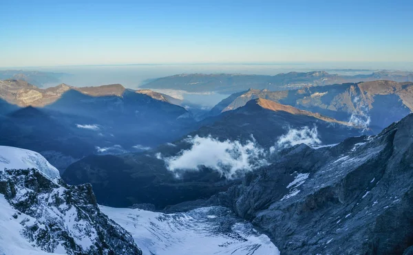 View Alps Mountains View Jungfraujoch Station Switzerland — Stock Photo, Image