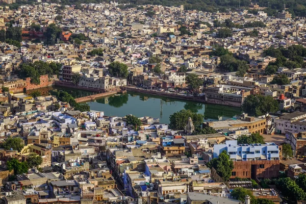 Jodhpur Indien Nov 2017 Flygfoto Över Jodhpur Indien Jodhpur Stad — Stockfoto