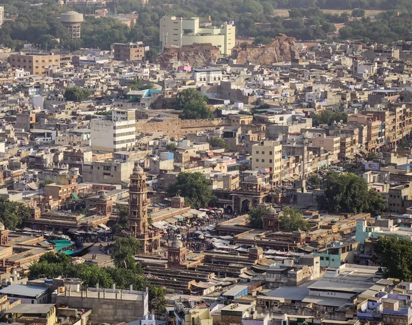 Jodhpur Hindistan Kasım 2017 Jodhpur Hindistan Hava Görünümünü Jodhpur Rajasthan — Stok fotoğraf