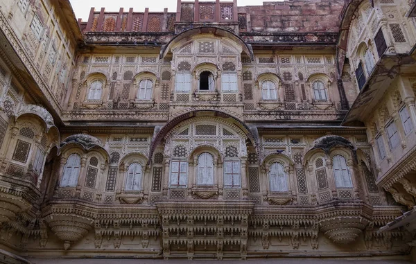 Jodhpur India Nov 2017 Parte Del Fuerte Mehrangarh Jodhpur India —  Fotos de Stock