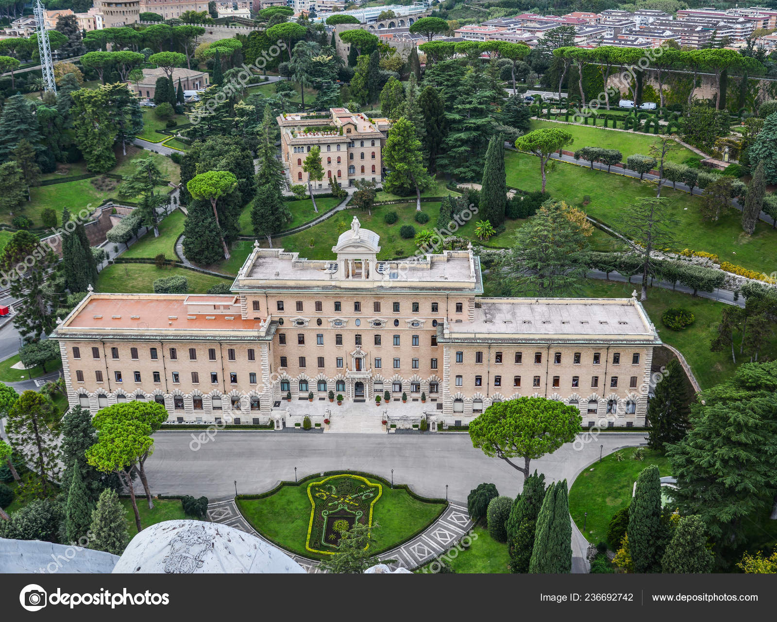 Palace Governor Vatican City Papal Residence Vatican Gardens Top