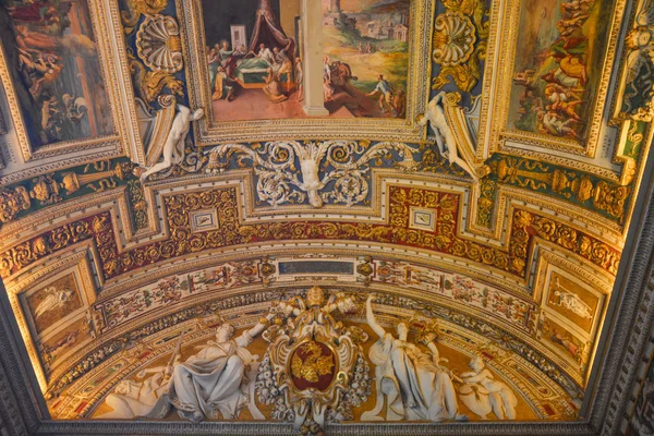 Vaticano Octubre 2018 Dentro Los Museos Vaticanos Museo Exhiben Las —  Fotos de Stock