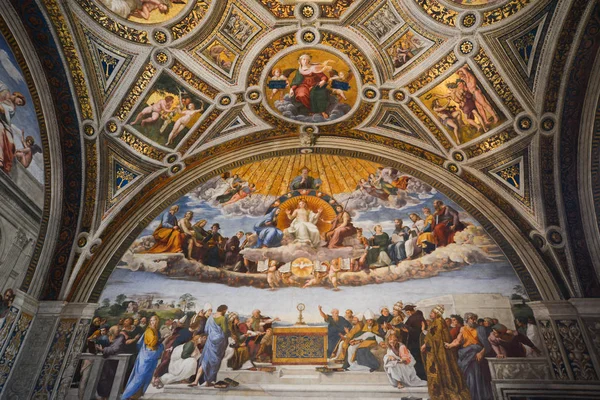 Vaticano Octubre 2018 Dentro Los Museos Vaticanos Museo Exhiben Las — Foto de Stock