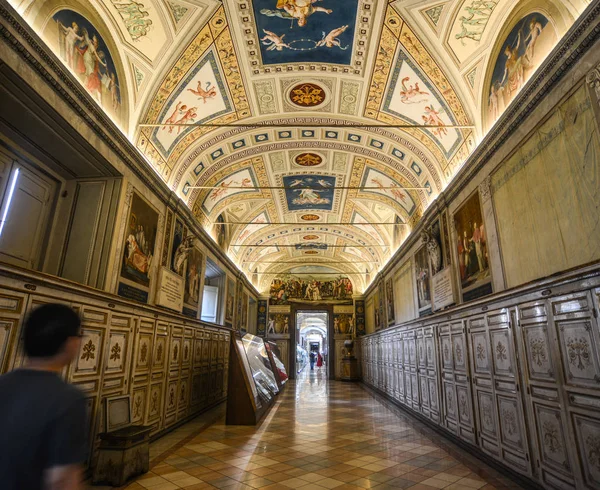 Vaticano Ottobre 2018 All Interno Dei Musei Vaticani Nel Museo — Foto Stock