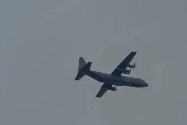 Saigon Vietnam Ağustos 2018 Lockheed 130H Herkül Uçak Fransa Hava — Stok fotoğraf