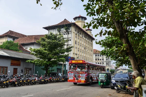 Colombo Sri Lanka Dezembro 2018 Rua Colombo Sri Lanka Colombo — Fotografia de Stock