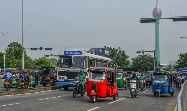 Colombo Sri Lanka Dezembro 2018 Rua Colombo Sri Lanka Colombo — Fotografia de Stock