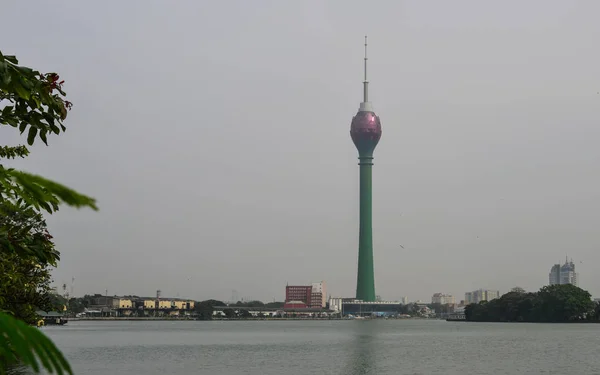 Colombo Sri Lanka Diciembre 2018 Torre Del Loto Colombo Sri — Foto de Stock