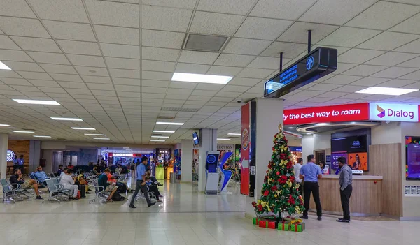 Colombo Sri Lanka Diciembre 2018 Interior Del Aeropuerto Bandaranaike Cmb — Foto de Stock