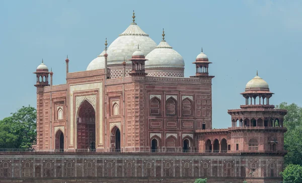 Roter Backsteinpalast Von Taj Mahal Agra Indien — Stockfoto