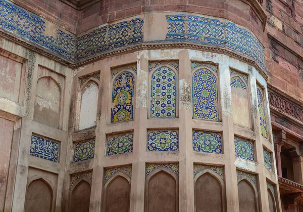 Detalles Agra Fort Agra India Fuerte Fue Construido Por Los — Foto de Stock