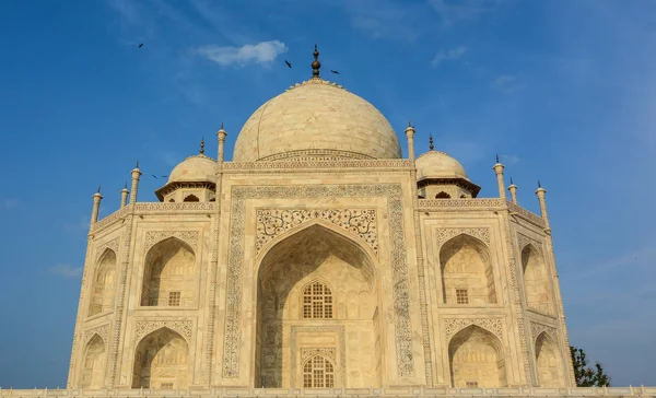 Marble Hall Taj Mahal Blue Sky Sunny Day Agra India — Stock Photo, Image
