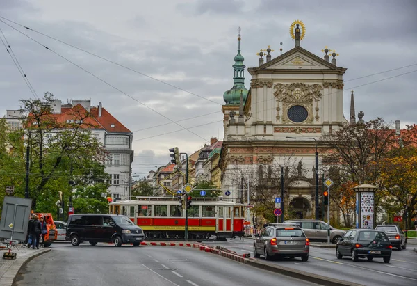 Prague Çek Cumhuriyeti Ekim 2018 Cityscape Prag Çek Cumhuriyeti Prag — Stok fotoğraf