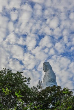 Guanyin heykel Danang, Vietnam. Guan Yin Avalokitesvara bilinen bodhisattva en sık kullanılan Çin çevrilmesidir.