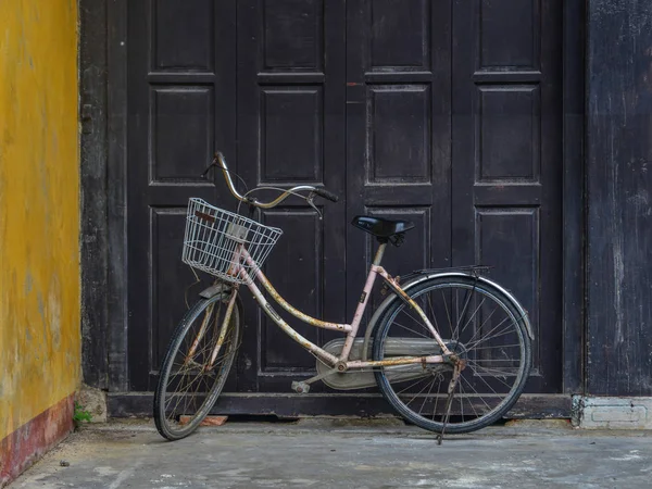 Hoi Vietnam Enero 2019 Bicicleta Hoi Ancient Town Vietnam Hoi — Foto de Stock