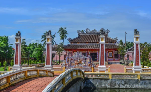 Hoi Vietnam Jan 2019 Místní Chrám Hoi Staré Město Vietnam — Stock fotografie