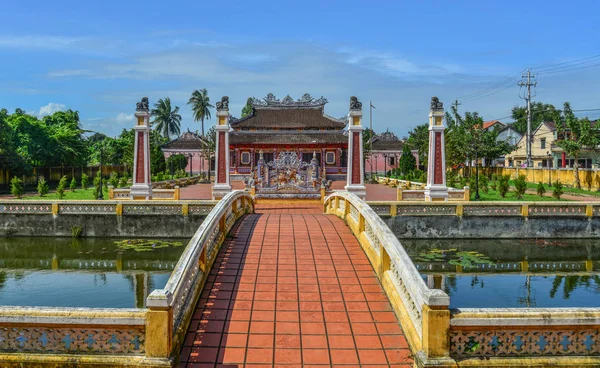 ホイアン ベトナム 2019 ホイアンの古い町 ベトナムのローカル寺院 ホイアンには 東の海の海岸に ベトナムの都市の — ストック写真