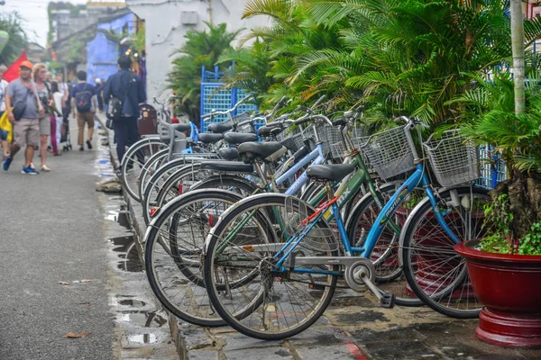 Hoi Vietnam Enero 2019 Bicicleta Hoi Ancient Town Vietnam Hoi — Foto de Stock