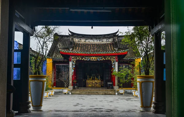 2019年1月20日 越南会安老城区的一座当地寺庙 会安是一座越南的城市 位于东海沿岸 — 图库照片