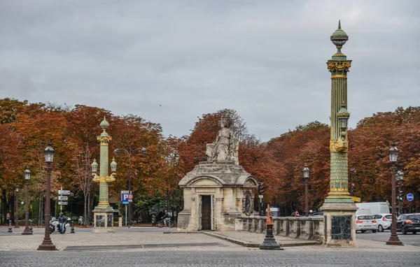 Parigi Francia Ottobre 2018 Concorde Square Parigi Francia Place Concorde — Foto Stock