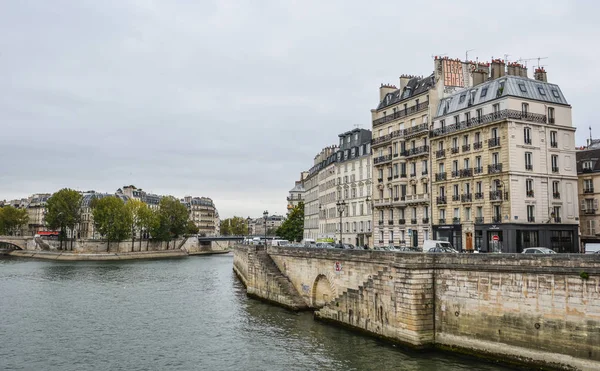 Paris Franciaország Október 2018 Szajna Régi Híd Párizs Franciaország Párizs — Stock Fotó