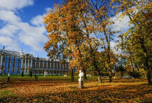 Autumn Park Saint Petersburg Russia — Stock Photo, Image