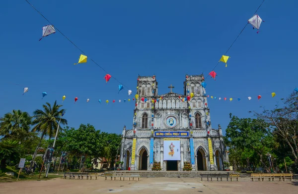 Phu Yen Wietnam Mar 2016 Widok Kościoła Lang Mang Phu — Zdjęcie stockowe