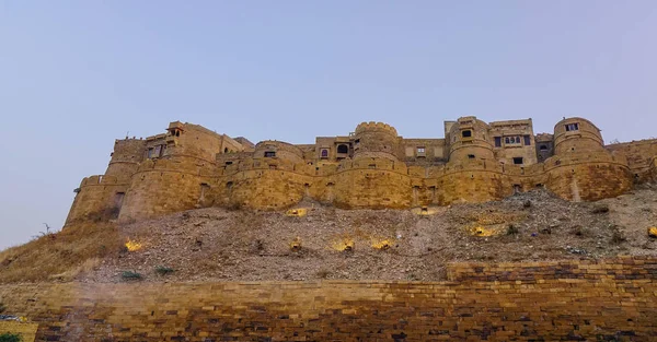 Jaisalmer Fort Von Rajasthan Indien Jaisalmer Fort Ist Das Zweitälteste — Stockfoto