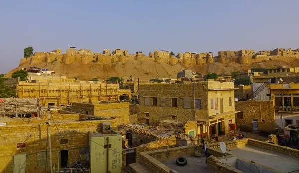 Jaisalmer India Novembre 2017 Paesaggio Urbano Jaisalmer India Jaisalmer Centro — Foto Stock