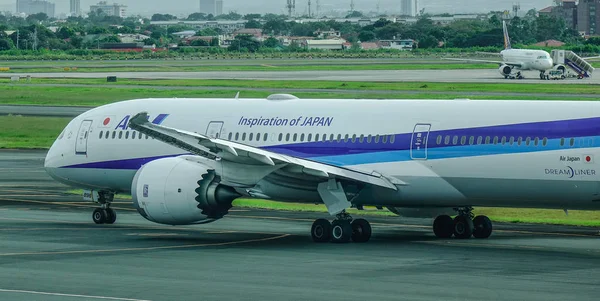 Manille Philippines Déc 2018 Boeing 787 Dreamliner All Nippon Airways — Photo