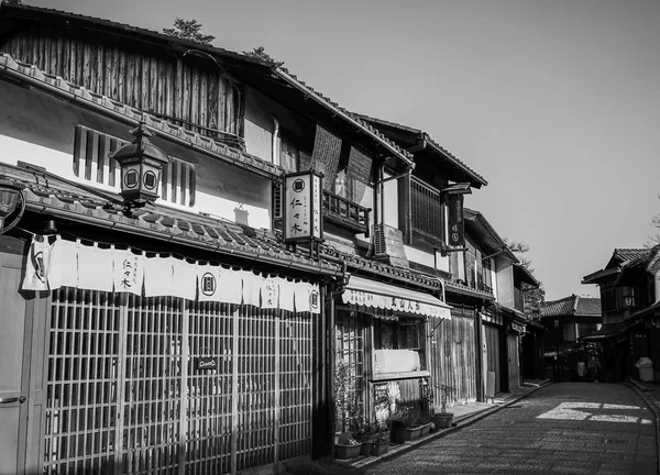 Kyoto Japan Apr 2014 Wooden Houses Old Town Kyoto Japan — Stock Photo, Image