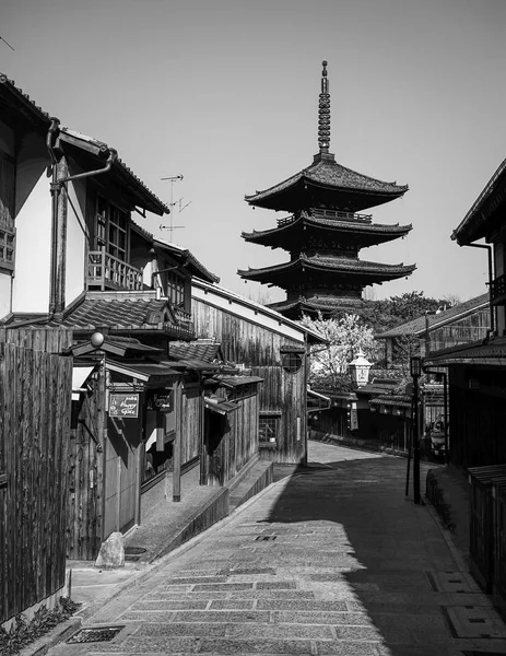 Kyoto Japão Abril 2014 Cidade Velha Kyoto Japão Kyoto Foi — Fotografia de Stock