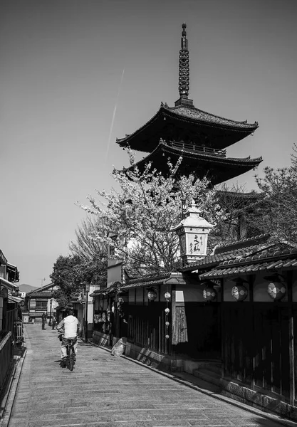 Kyoto Japan Apr 2014 Wooden Temple Old Town Kyoto Japan — Stock Photo, Image