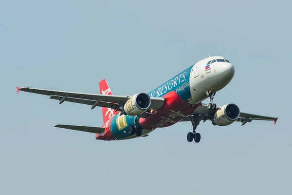 Kuala Lumpur Malaysia Maj 2018 Airbus A320 Flygplan Airasia Hennan — Stockfoto