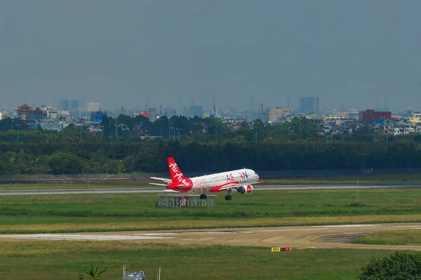 Saigon Vietnam Nov 2018 Een Vliegtuig Van Airbus A320 Van — Stockfoto