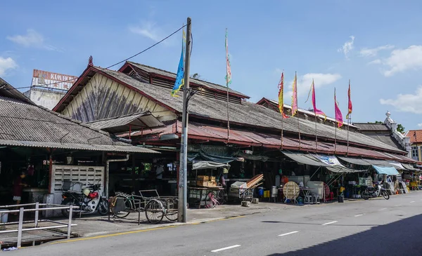 George Town Malasia Mar 2016 Antiguo Mercado George Town Malasia — Foto de Stock