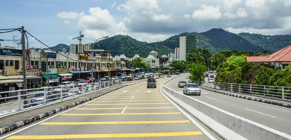 Penang Malaisie Août 2014 Autoroute Penang Malaisie Penang Est Première — Photo