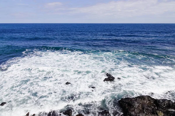 Hermoso Mar Acantilado Isla Jeju Corea Del Sur — Foto de Stock