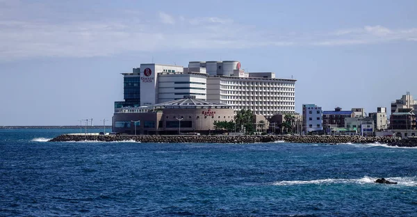 Jeju South Korea Sep 2016 Cityscape Beautiful Sea Jeju Island — Stock Photo, Image