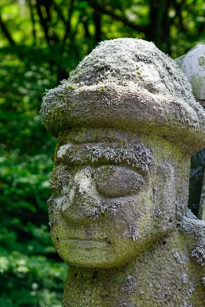 Dol Harubang 像で済州島 それは文字通り古い祖父の意味 済州島のメイン シンボルです — ストック写真